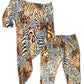 2XL Animal Print Tunic Set