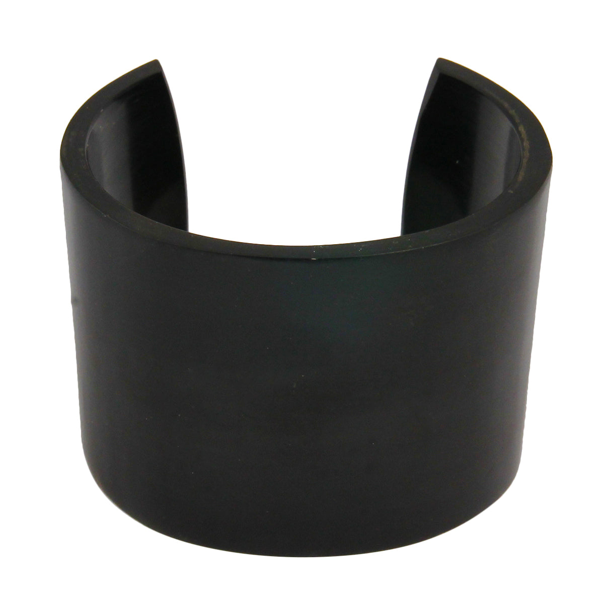 Natural Black Buffalo Horn Cuff Bracelet