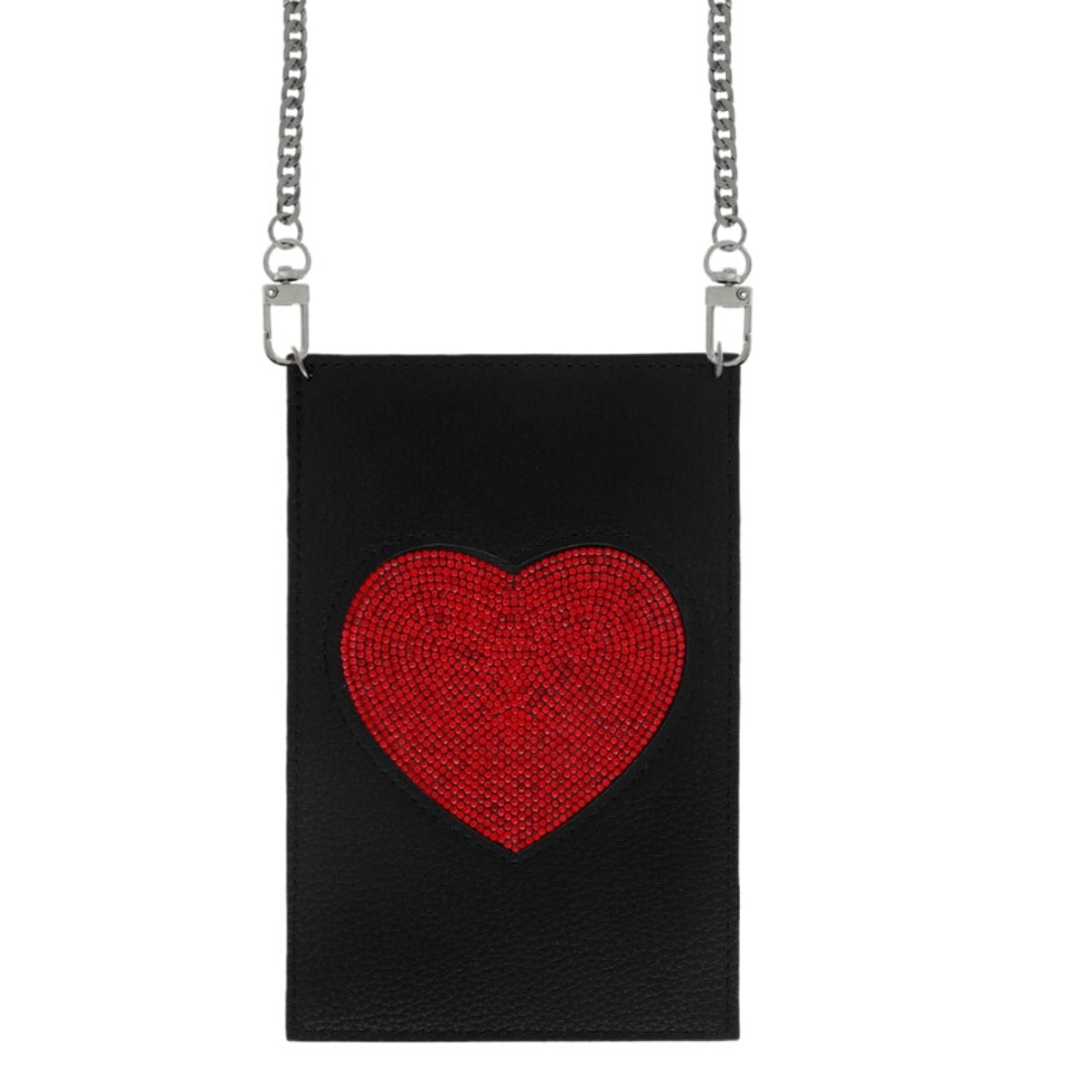 Red Heart Cellphone Pocket
