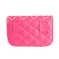 Fuchsia Quilted Belt Bag