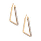 Triangle Tube Clear Hoops