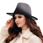 Gray Ombre Fedora