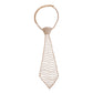 Large Gold Rhinestone Necktie