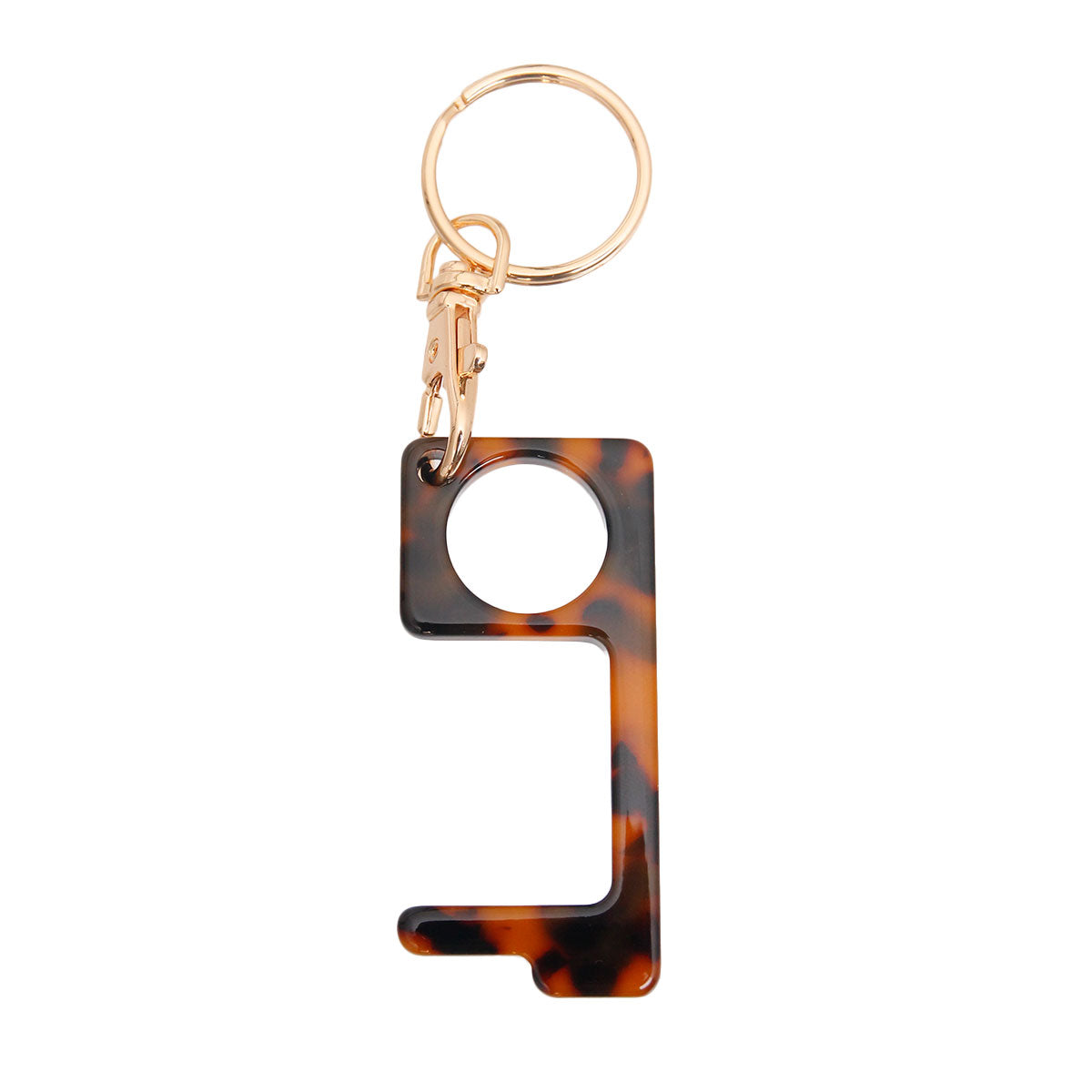 Tortoiseshell Touchless Door Button Tool