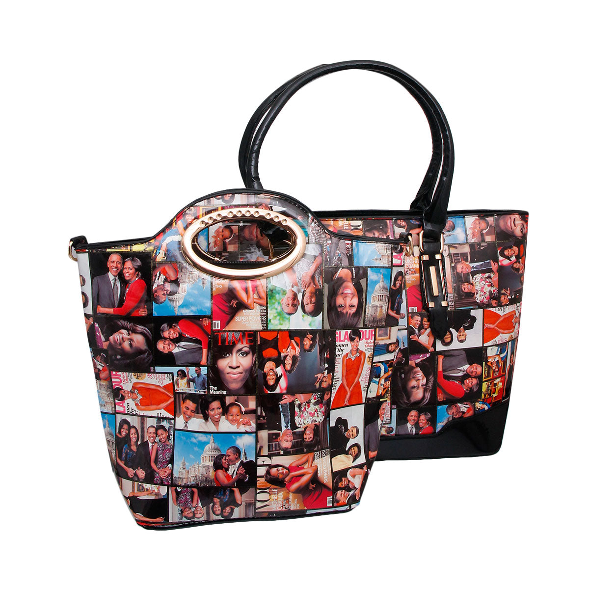 Multi Color Obama 2 in 1 Bag Set