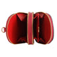 Wine Red Flower Mini Backpack