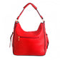 Red Studded Hobo Bag