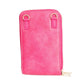 Fuchsia Triple Pocket Crossbody