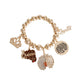 Gold Queen Afro Bracelet