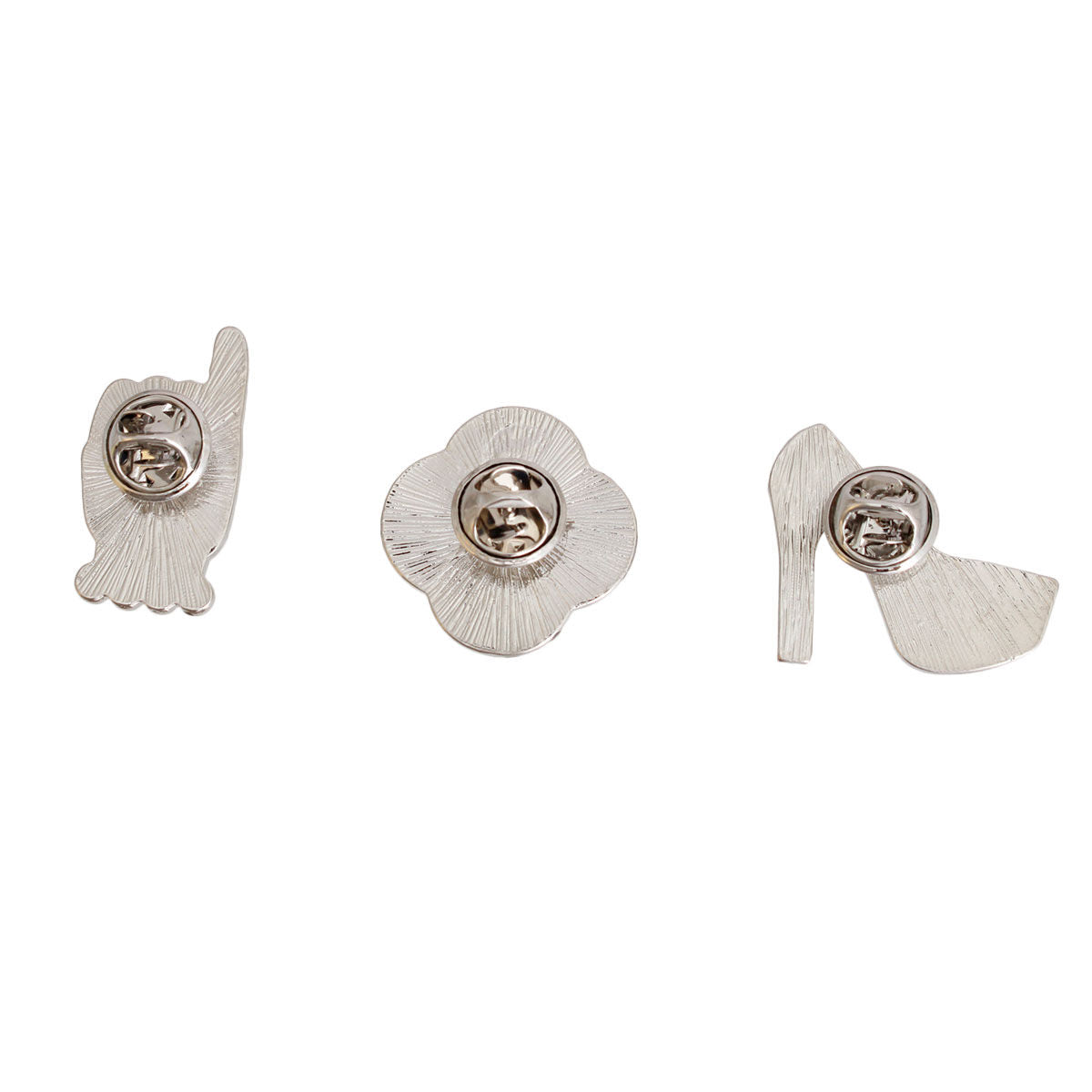 Pink Green 3Pcs Sorority Pins