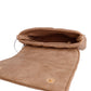 Light Brown Quilted Boxy Crossbody