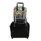 Black Grafitti Trolley Sleeve Backpack