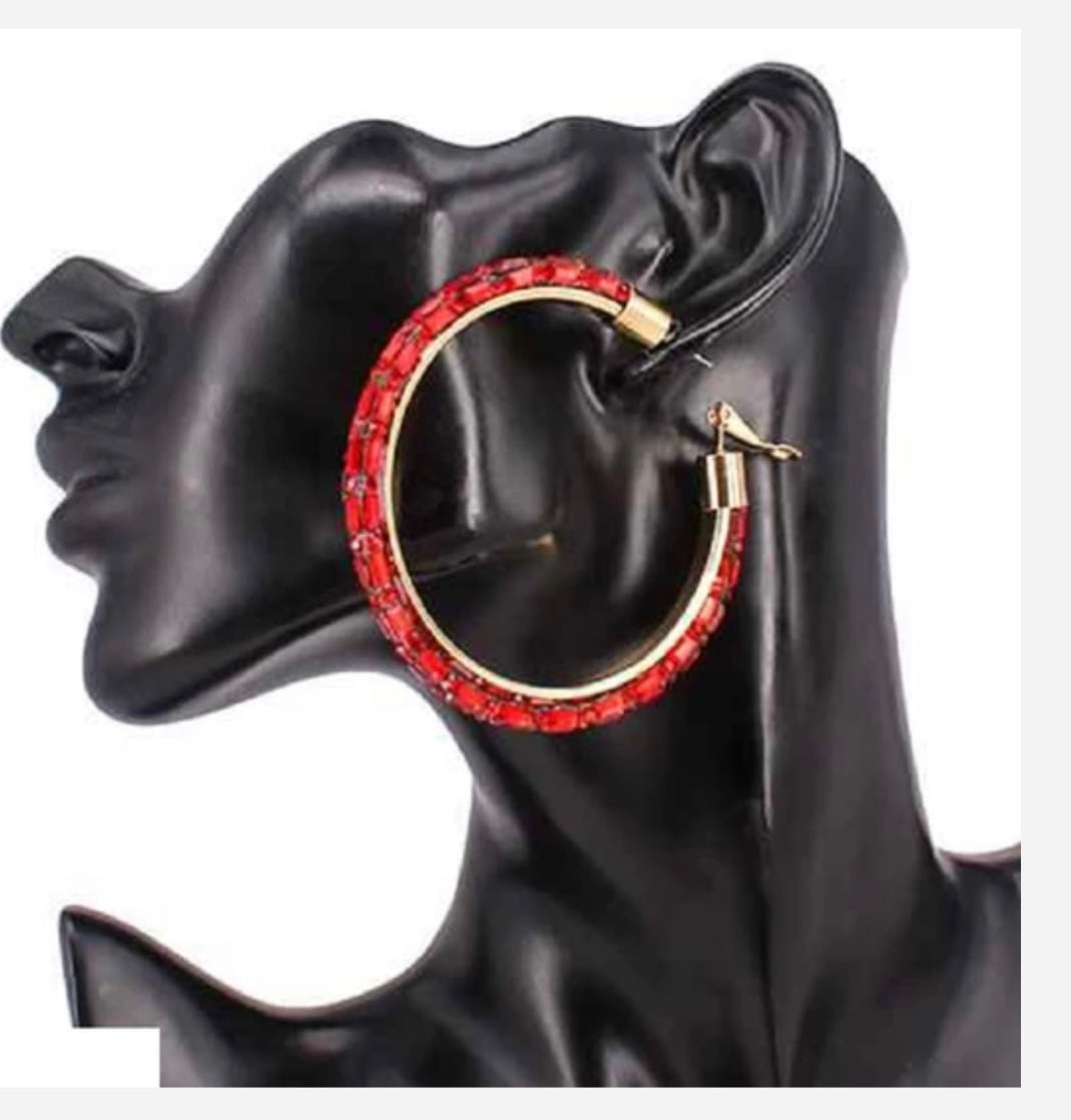 Bling hoops | RedT