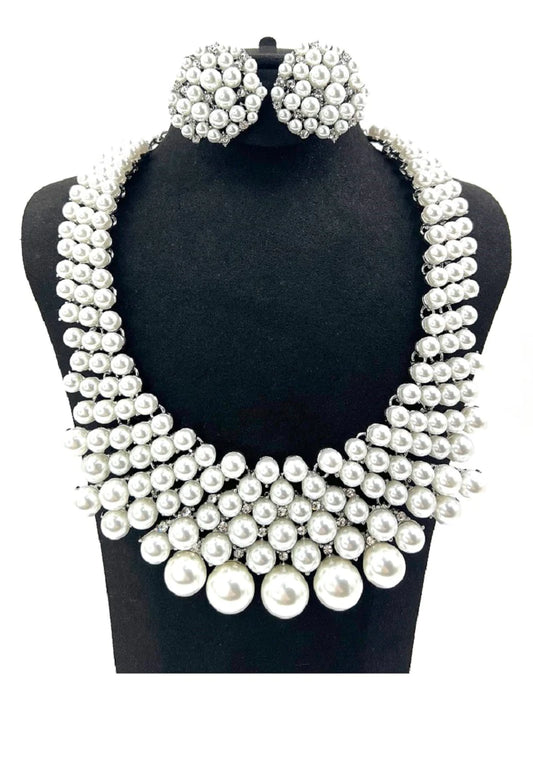 Pearl Bib set