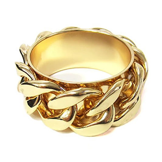Lynx bracelet cuff | Gold
