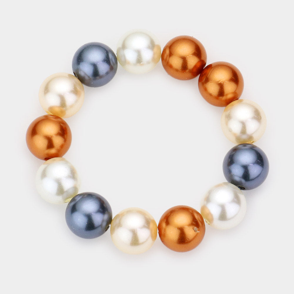 Pearl stretch bracelet