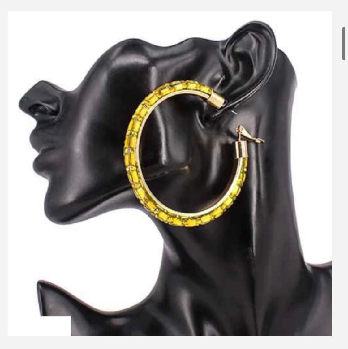 Bling hoops | Yella