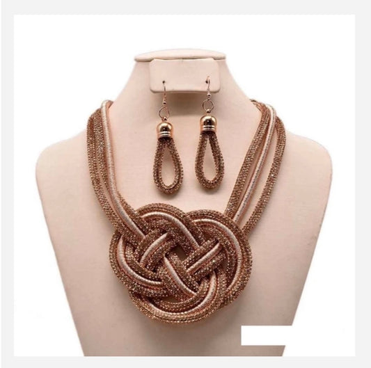 WeaveHer Set | Rose GoldT