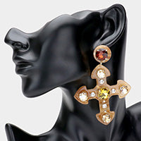 Cross Earrings | color