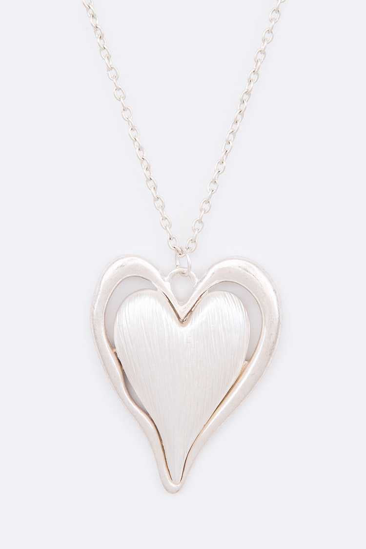 Puffy Heart necklace