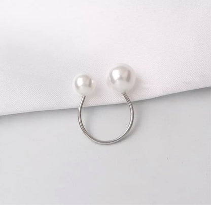 Pearl duo ring