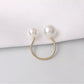 Pearl duo ring