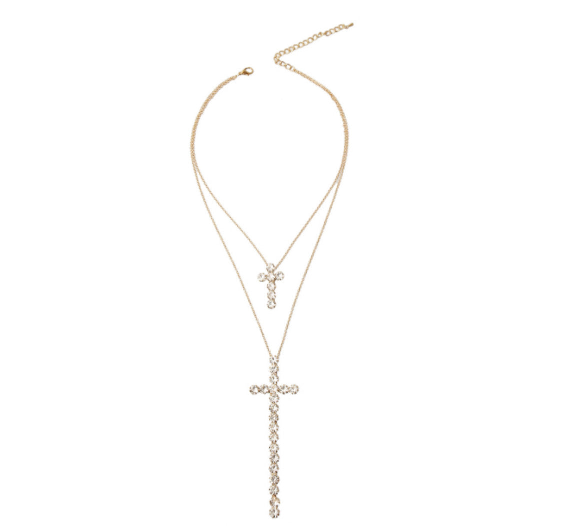 Double layer cross | silvers