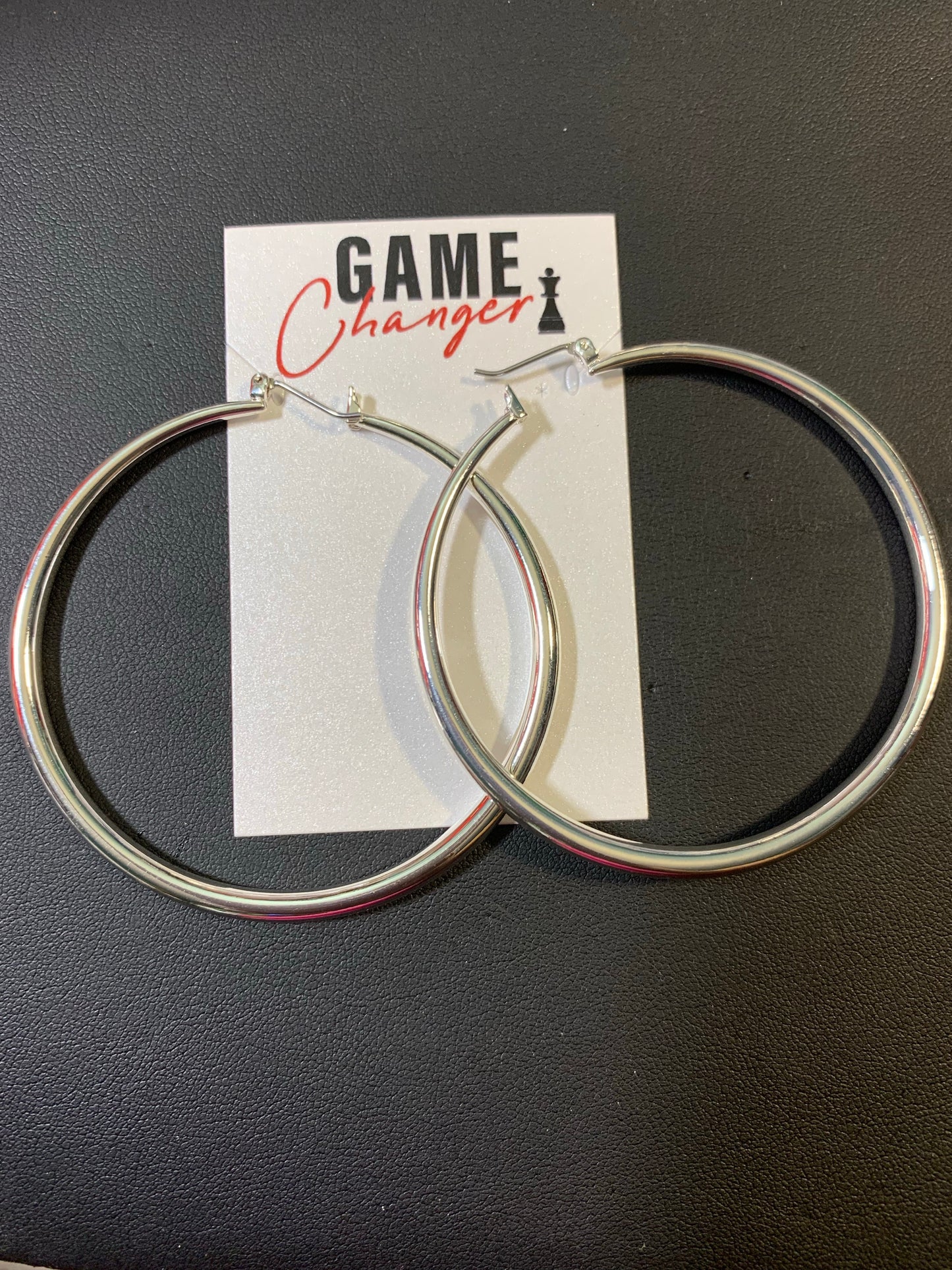 Hoops | Medium Silver