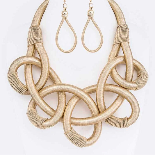 Knotted set | Gold