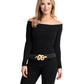 Black and Gold Snake Designer Belt