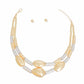 Necklace Metal Multi Beaded Set for Women