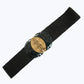 Woven Black Leopard Belt