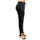 Plus Size 2XL Leather Line Leggings