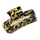 Tortoiseshell Marbled Rectangle Clip