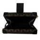 Designer Brown Mini Suitcase Clutch
