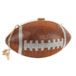Brown Football Hardcase Clutch
