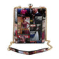 Multi Color Obama Rectangle Clutch