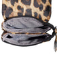 Leopard Flap Snap Mobile Crossbody
