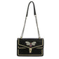 Black Bee Dual Compartment Shoulder Bag