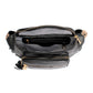 Black Fringe Fanny Pack