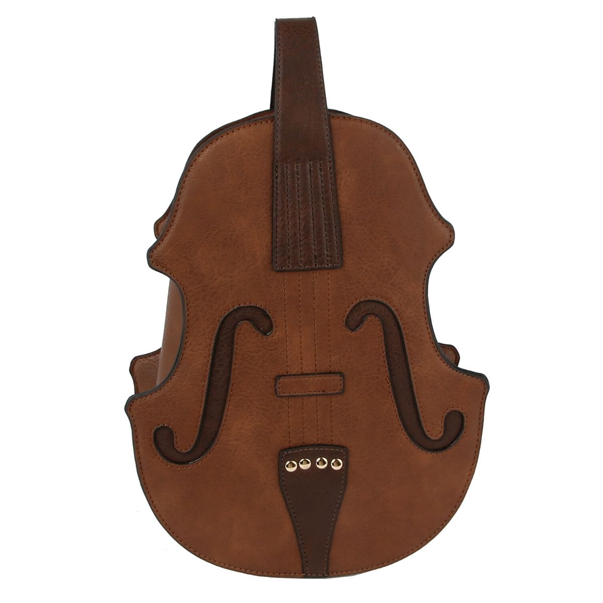Brown Violin Convertible Backpack