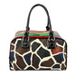 Giraffe Rainbow Zipper Handbag