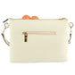 Orange Flower Clutch Crossbody