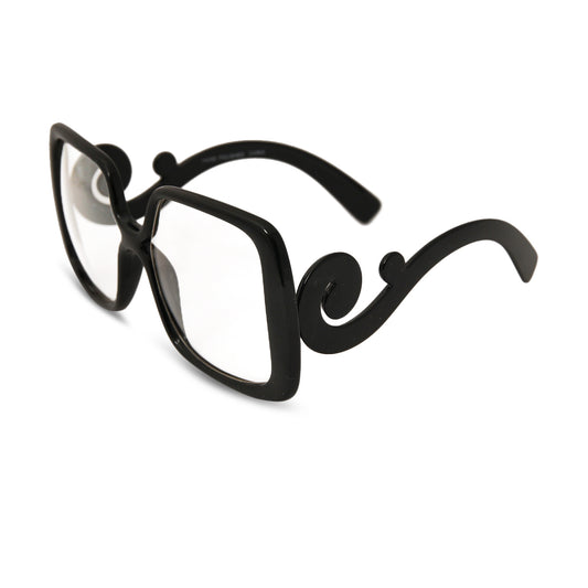 Retro Square Clear Sunglasses