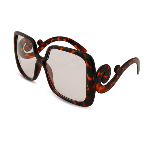 Retro Square Clear Sunglasses