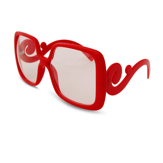 Retro Square Clear Sunglasses