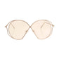 Silver Clear Extended Edge Glasses