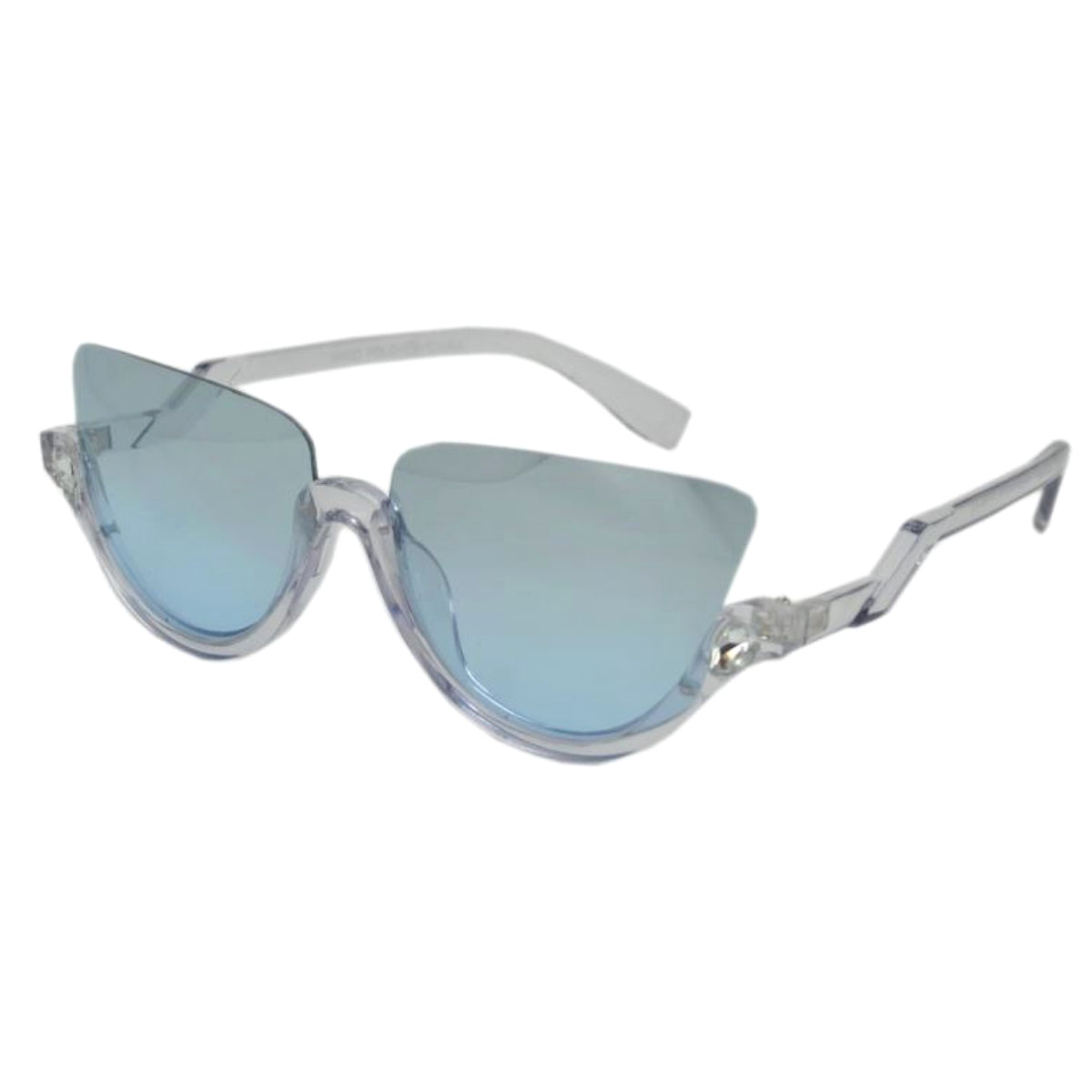 Half Frame Cat Eye Sunglasses