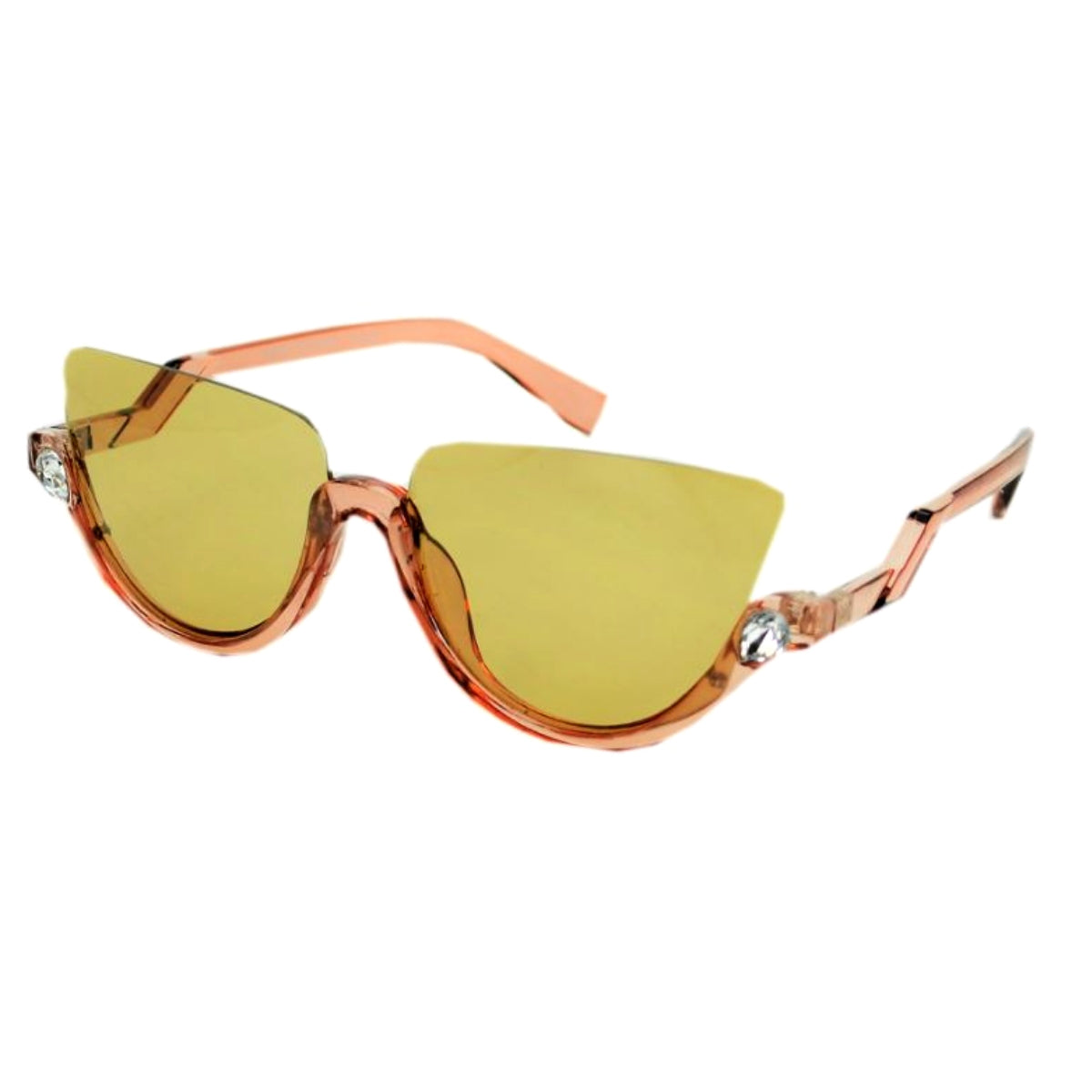 Half Frame Cat Eye Sunglasses