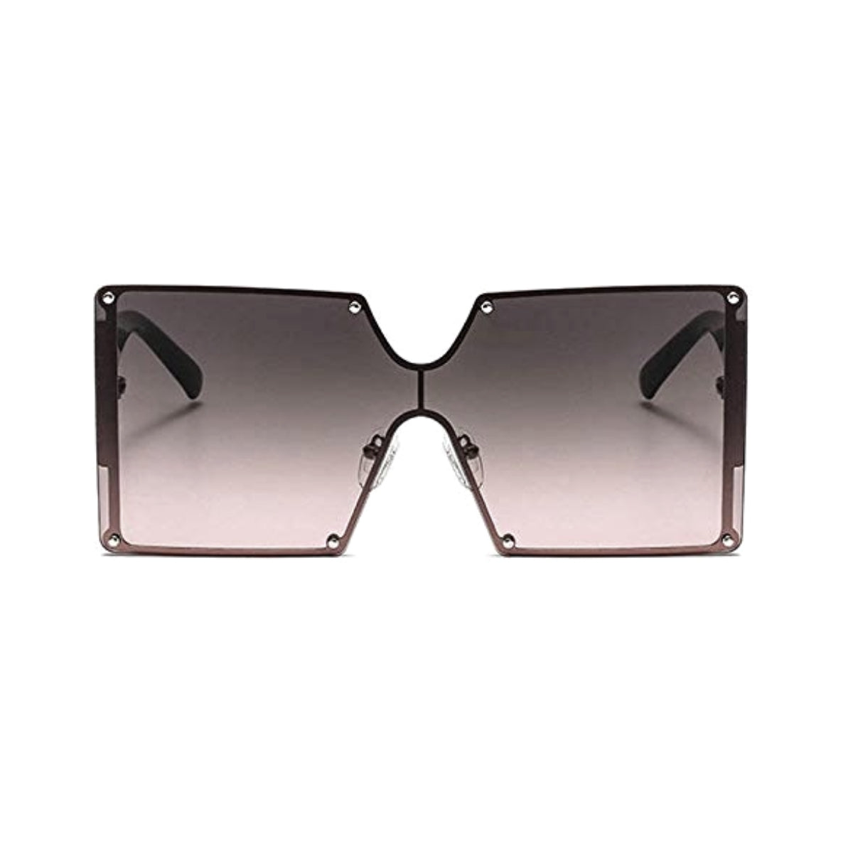 Black Gradient Square Sunglasses